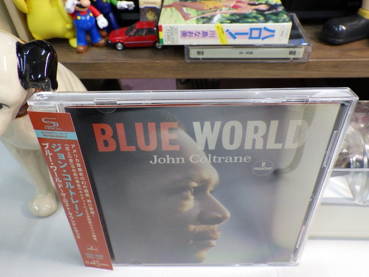 青9｜帯新品同様！★SHM-CD / w/OBI★John Coltrane / ジョンコルトレーン「ブルー・ワールド~ザ・ロスト・サウンドトラック」_画像2