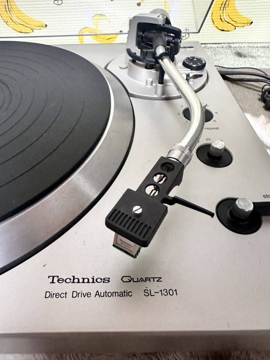 ★Technics　テクニクス　SL-1301 ターンテーブル レコードプレーヤー　オーディオ　通電確認済み_画像2