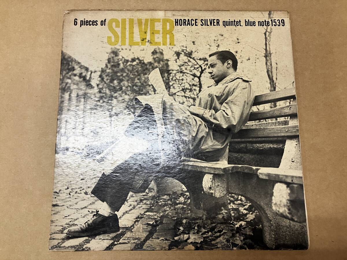 Horace Silver quintet- 6 pieces of Silver LP Blue Note 1539 RVG刻印_画像1