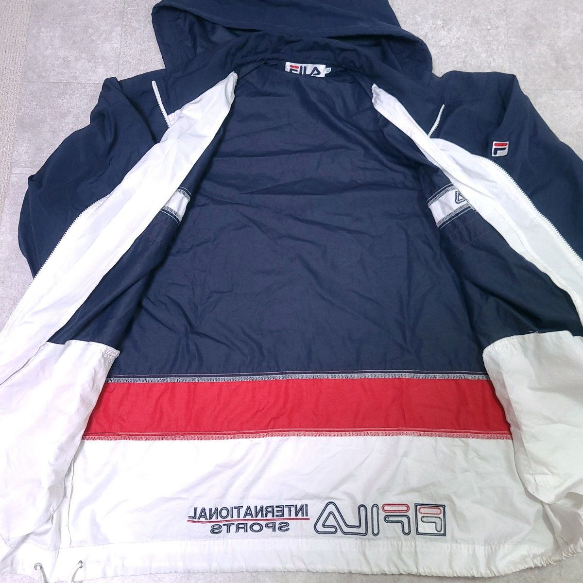 フィラ FILA ナイロンジャケット 日本製  XL