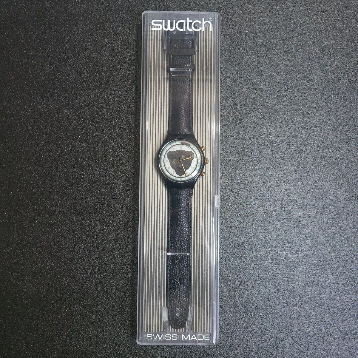 【希少】ヴィンテージ Swatch スウォッチクロノグラフ  クロノコロッサル 稼動品  腕時計