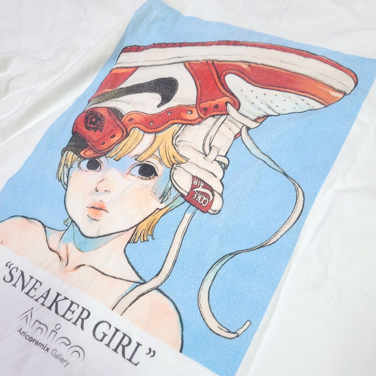 atmos アトモス × 古塔つみ Sneaker Girl コラボ Tシャツ|Yahoo atmos アトモス × 古塔つみ Sneaker Girl コラボ Tシャツ|Yahoo
