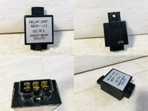 ■実働品 ヤンマー コンバイン GC221 コントローラ プラグ GLOW RELAY/NAis/KOKUSAN DENKI まとめて セット リビルト品 部品 パーツ■ハ1_画像5