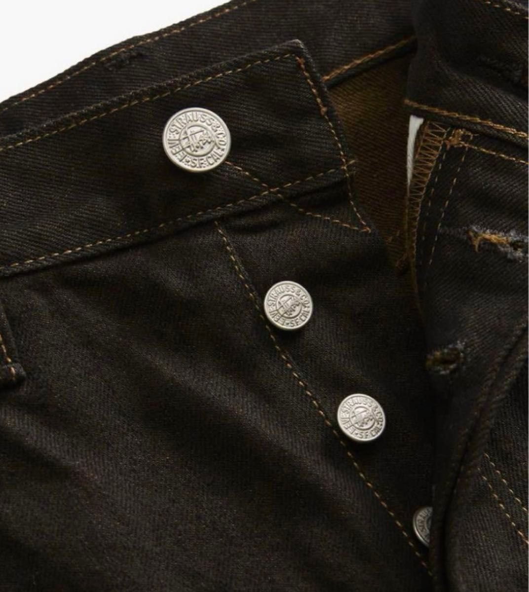 Stussy x Levi's Crispy Rinse Jean w34 L32 新品未使用　日本国内正規品　付属品完備