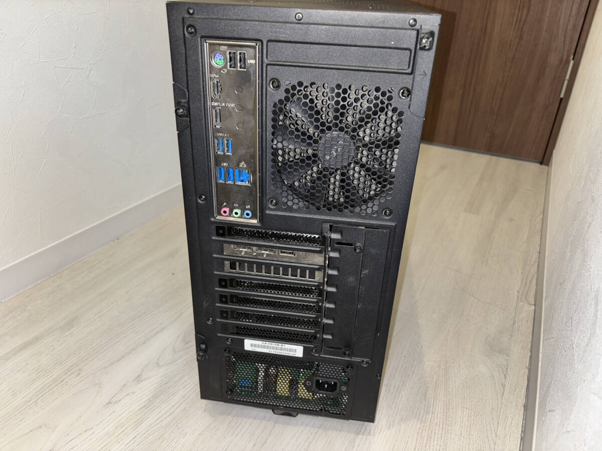 ★[高スペック] 水冷 ゲーミングPC i7-10700 5.1GHz 8C/16S / メモリー32GB / RTX1650 / SSD240GB / HDD500GB / Windows11Pro / Office2021の画像9