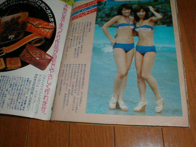 週刊明星984 水着(夏目雅子 浅野ゆう子 キャンディーズ ピンク 週刊明星984 水着(夏目雅子 浅野ゆう子 キャンディーズ ピンク
