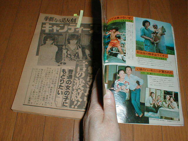 週刊明星984 水着(夏目雅子 浅野ゆう子 キャンディーズ ピンク 週刊明星984 水着(夏目雅子 浅野ゆう子 キャンディーズ ピンク