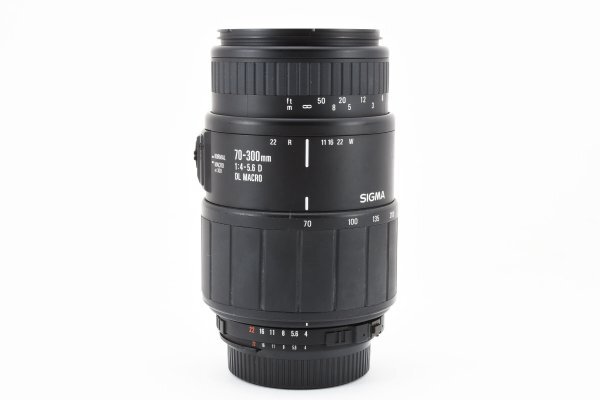 ADS3719★ 外観美品 ★ シグマ SIGMA 70-300mm F4-5.6 DL MACRO NIKON ニコン用_画像10