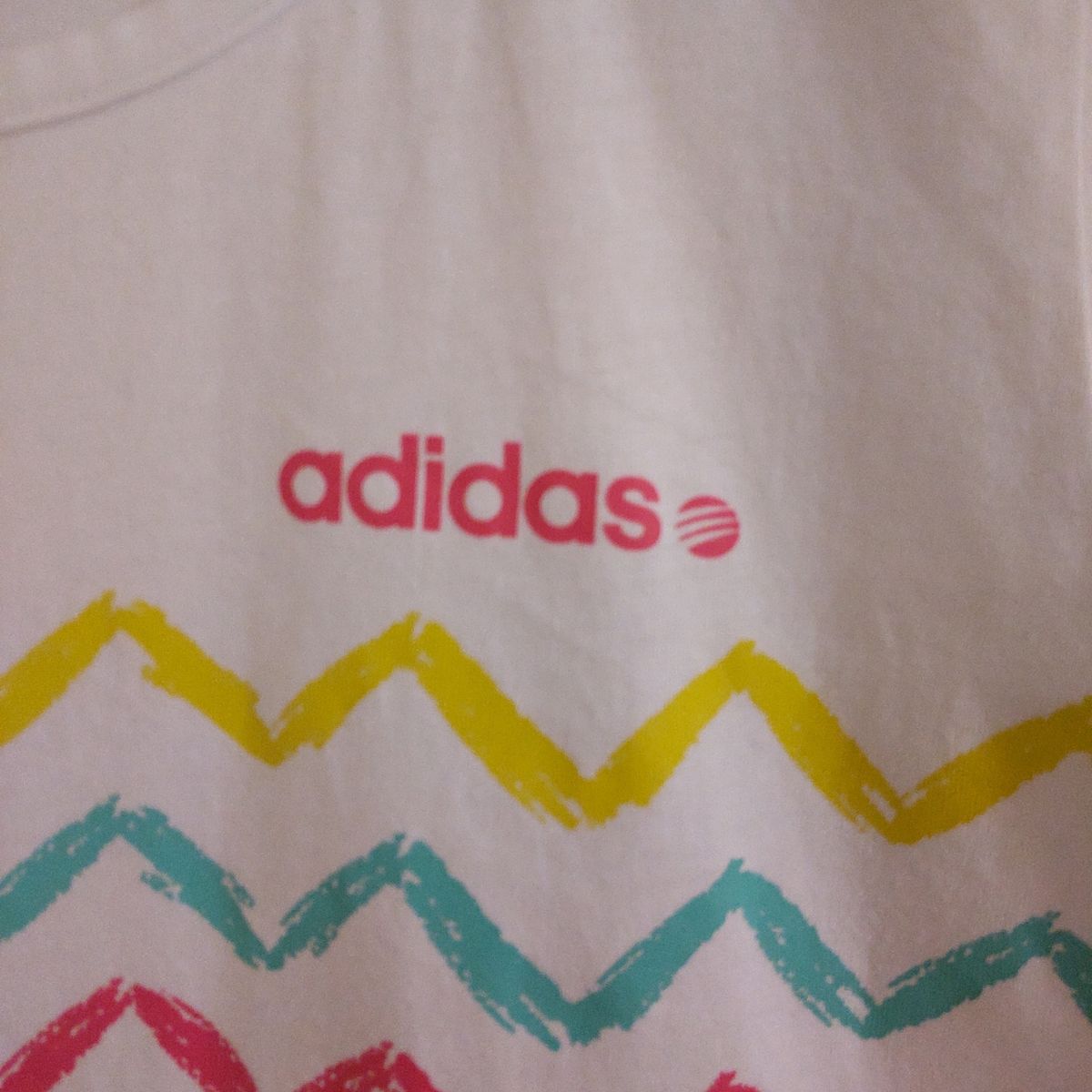 adidas NEO アディダス Tシャツ ホワイト 白 半袖  クルーネック L 綿100% スポーツ 運動 部活動 