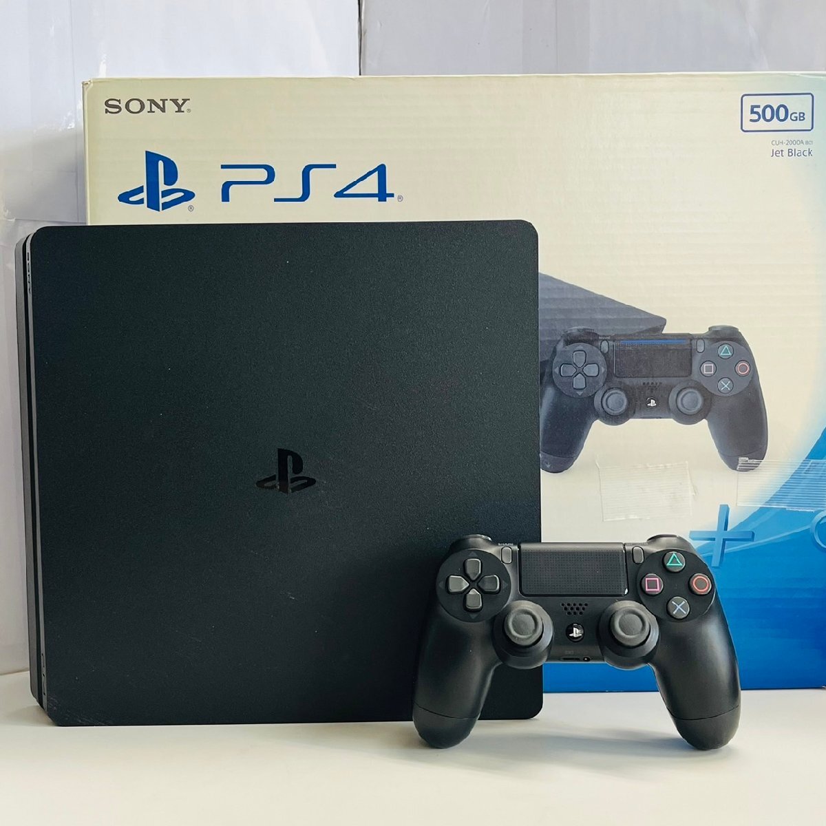 【ジャンク】SONY PlayStation4 CUH-2000A B01 ブラック PS4 プレイステーション4 本体_画像1