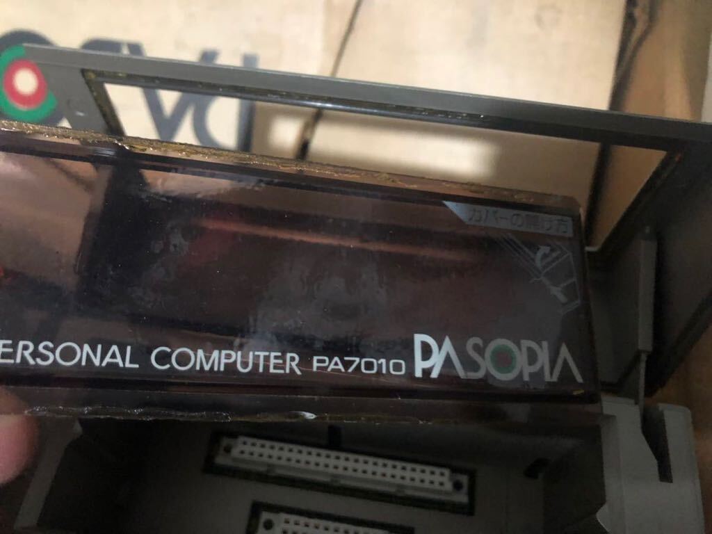 TOSHIBA* Toshiba PASOPIA personal computer Paso Piaa PA7010* unused sample tape 