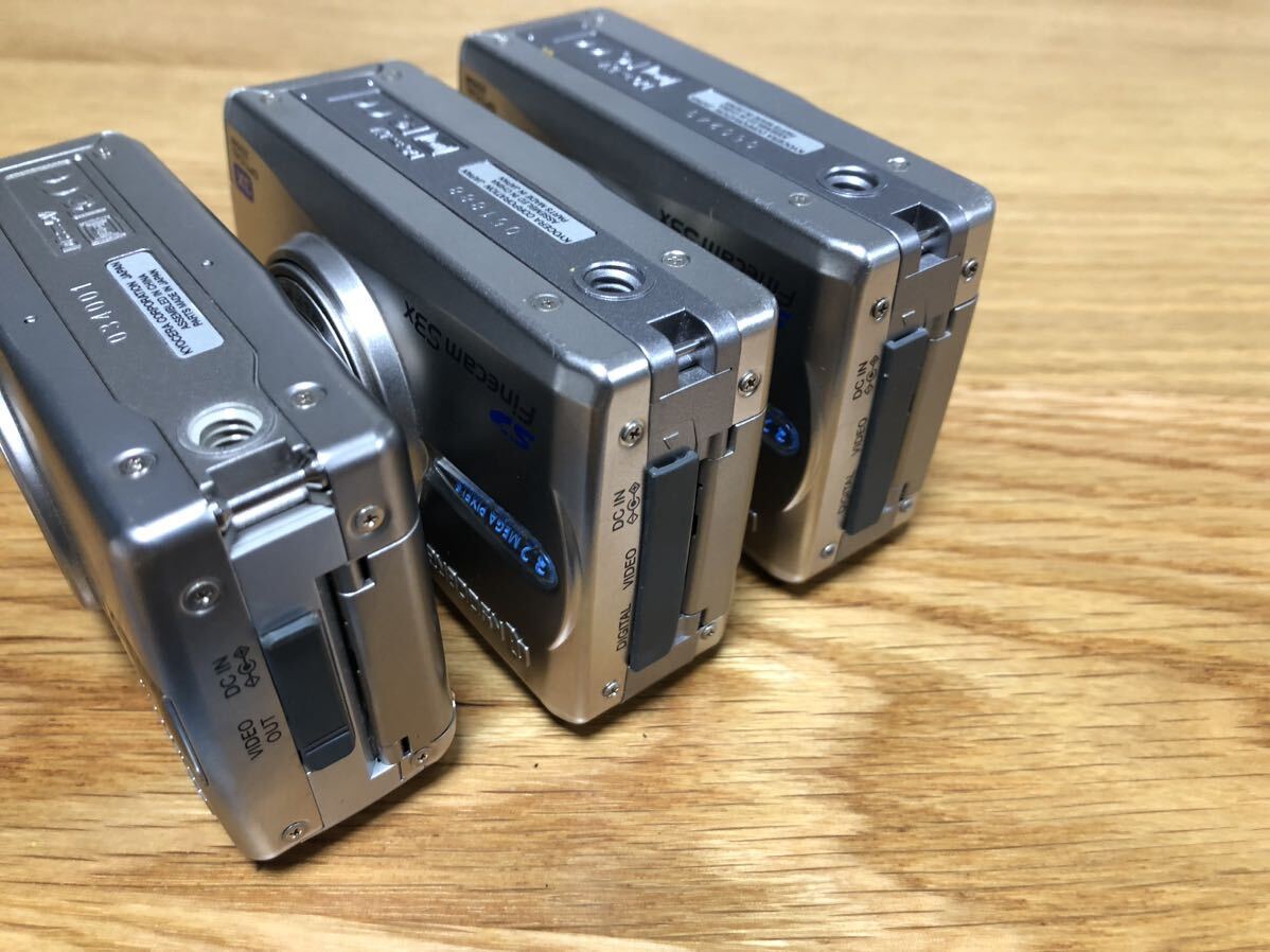 Kyocera ◆京セラ Finecam S3x S3 コンパクトデジタルカメラ◆ジャンク バッテリー付きの画像8