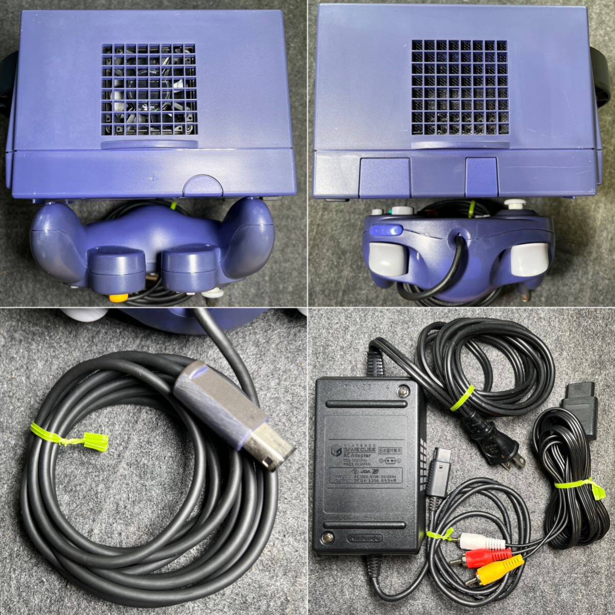 [ condenser exchange ] Game Cube GC violet body mainte cleaning OK control 674