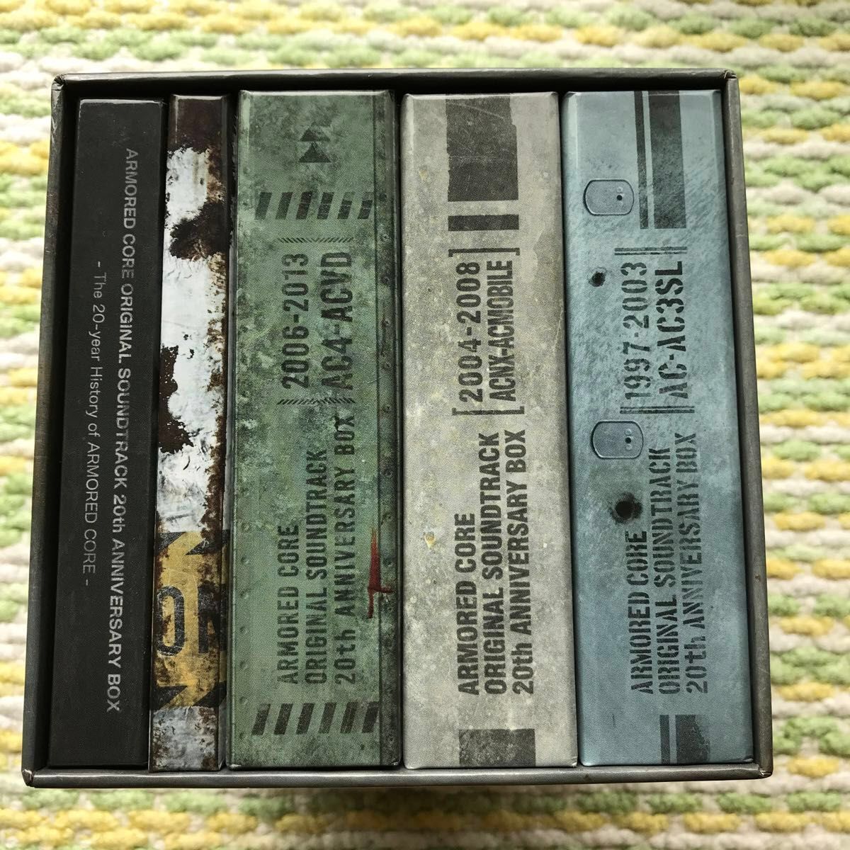 Armored core original soundtrack 20th anniversary box アーマードコア CD
