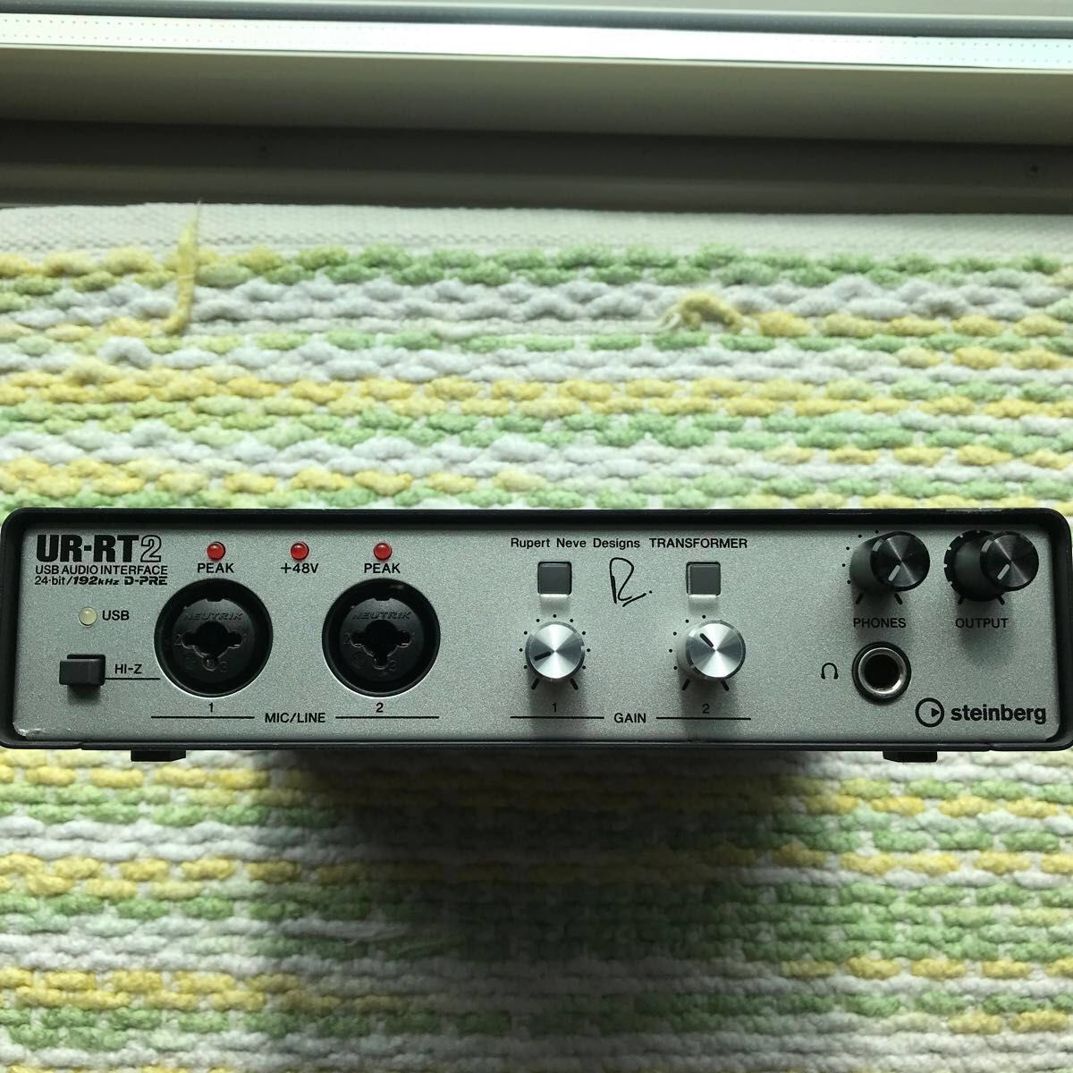 Yamaha Steinberg UR-RT2 win10/apple m2動作確認済 Rupert Neve 4in/2out