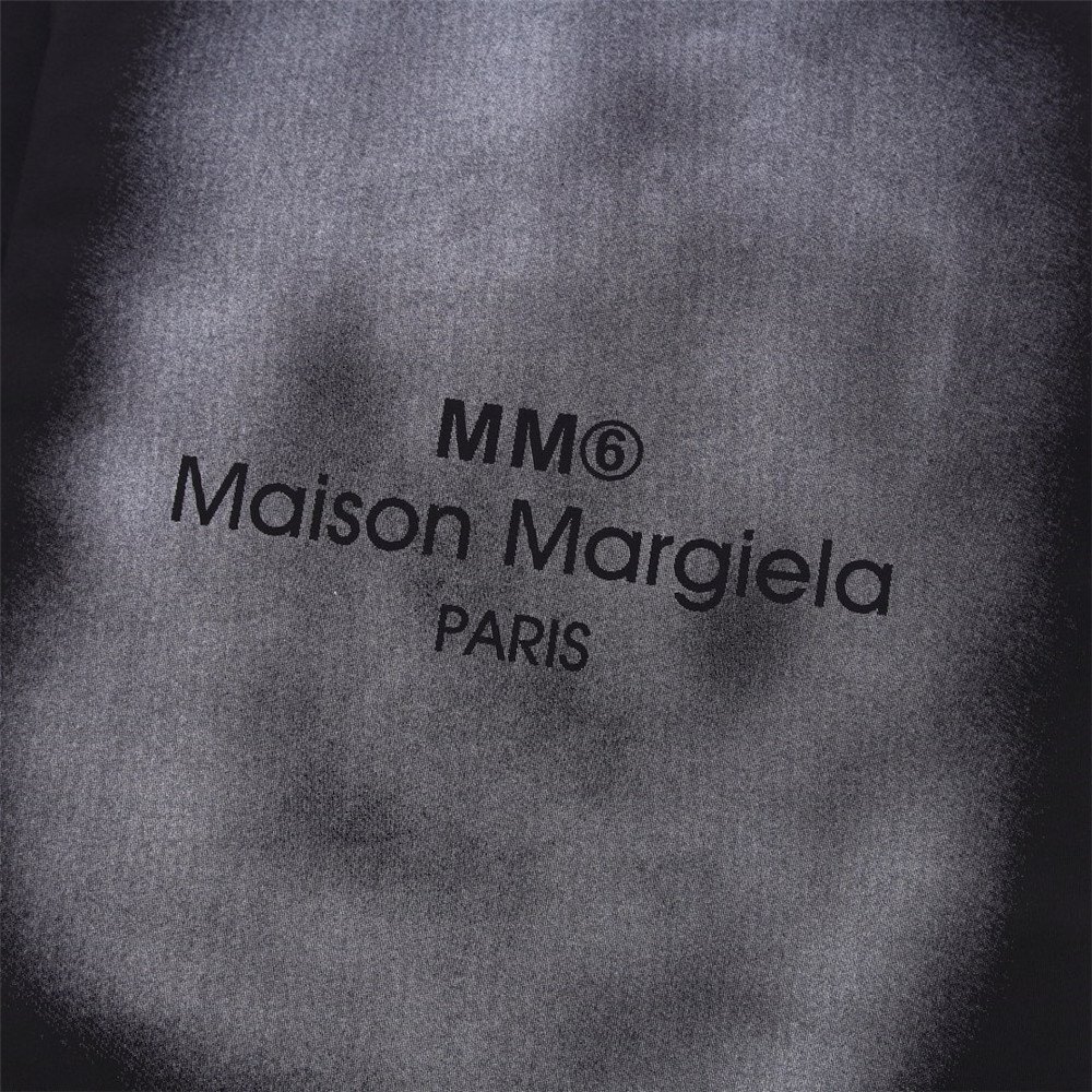 メゾンマルジェラ Maison Margiela 半袖 tシャツ 黒 バックデザイン ファッション メンズ レディース T-Shirt コットン素材 50サイズの画像8