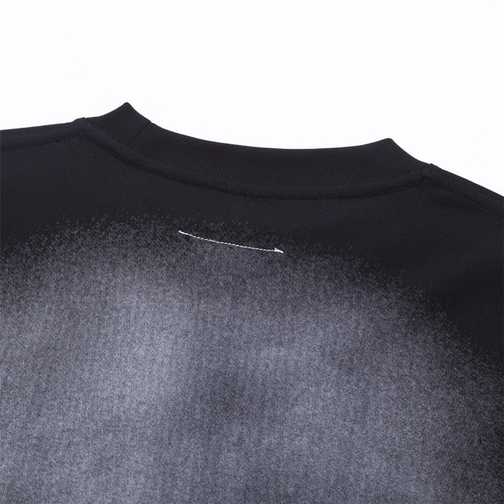 メゾンマルジェラ Maison Margiela 半袖 tシャツ 黒 バックデザイン ファッション メンズ レディース T-Shirt コットン素材 50サイズの画像7