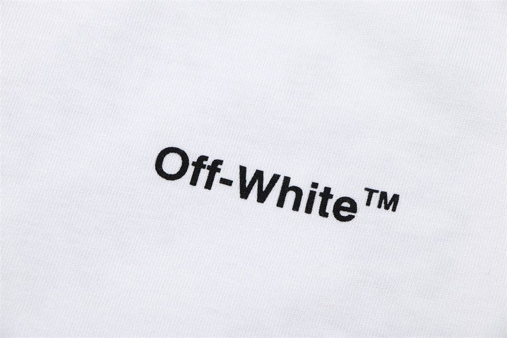 OFF-WHITE オフホワイト 白 半袖 tシャツ ARROW ユニセックス 夏 トップス コットン 半袖シャツ Lサイズ_画像5