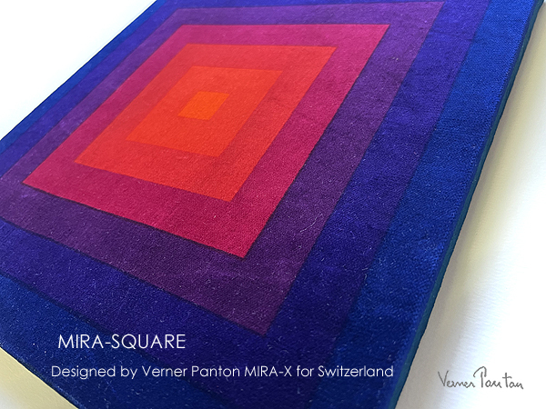 スーパーレア!MIRA-SQUARE ベルベット マルチ Verner Panton スーパーレア!MIRA-SQUARE ベルベット マルチ Verner Panton