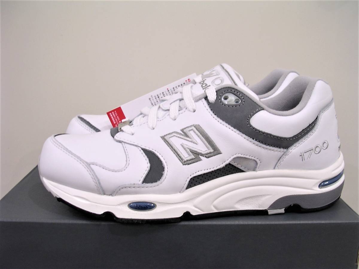 新品 ニューバランス CM1700 LN 白レザー US9.5 27.5cm 国内モデル new balance WHITE 1500 1600 1700_画像4