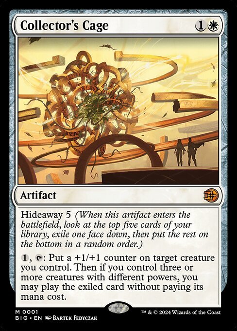MTG ■白/英語版■(001)《収集家の檻/Collector's Cage》サンダージャンクション:ビッグスコア BIG 白R