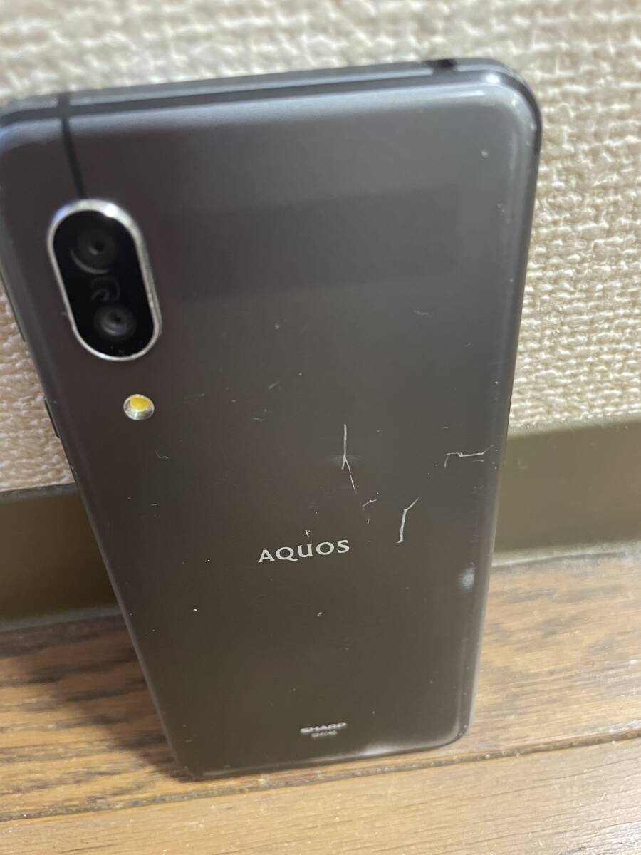 AQUOS sense3 SHV45 ブラック au SIMフリー No74の画像5