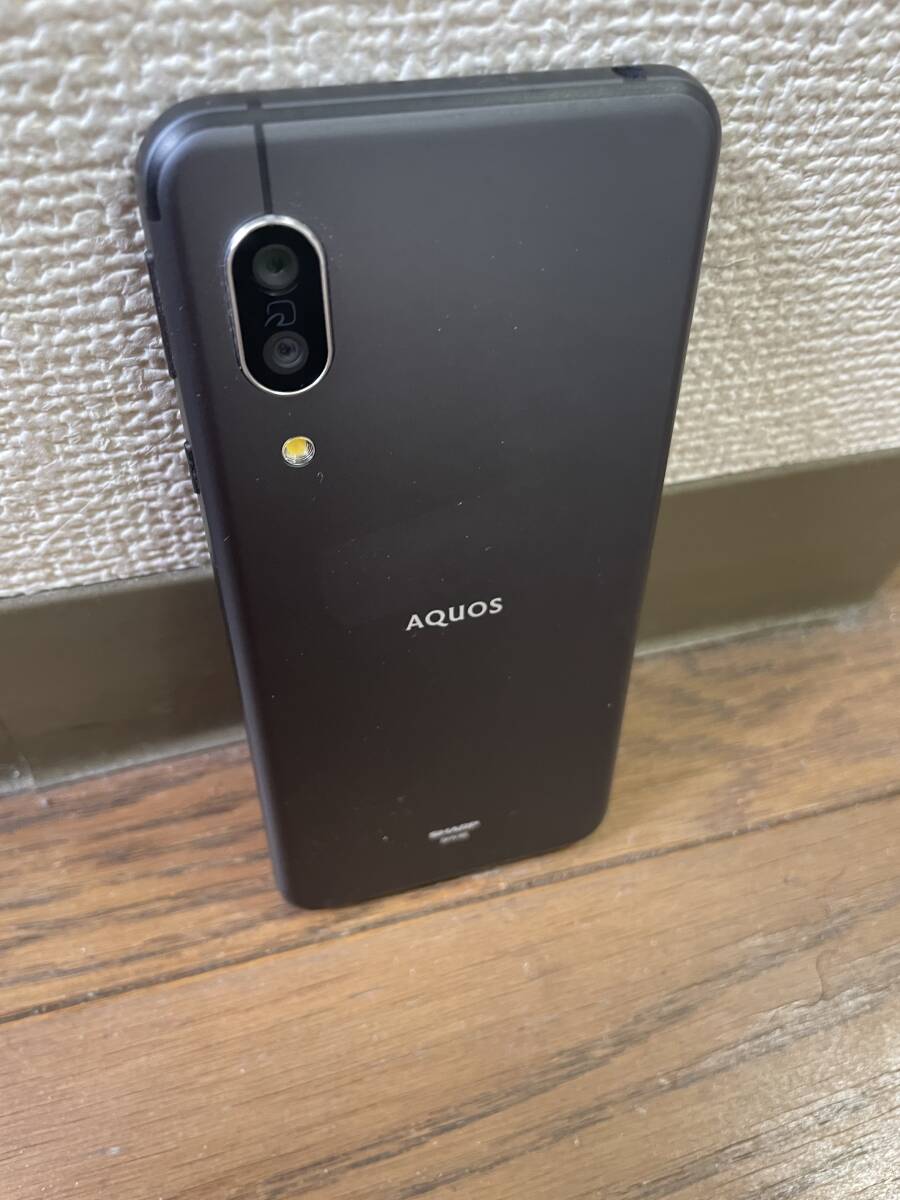 AQUOS sense3 SHV45 ブラック au SIMフリー　No80