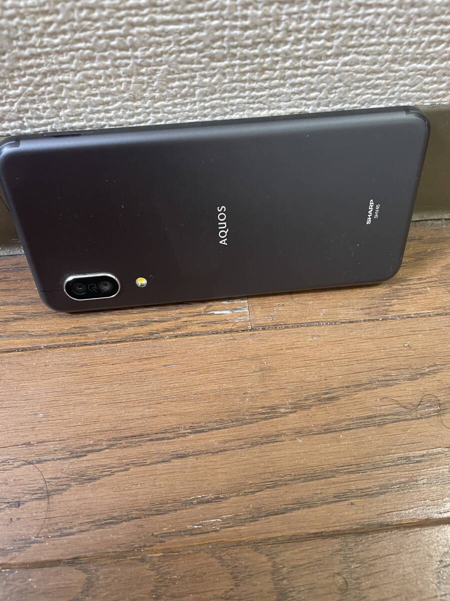 AQUOS sense3 SHV45 ブラック au SIMフリー　No80