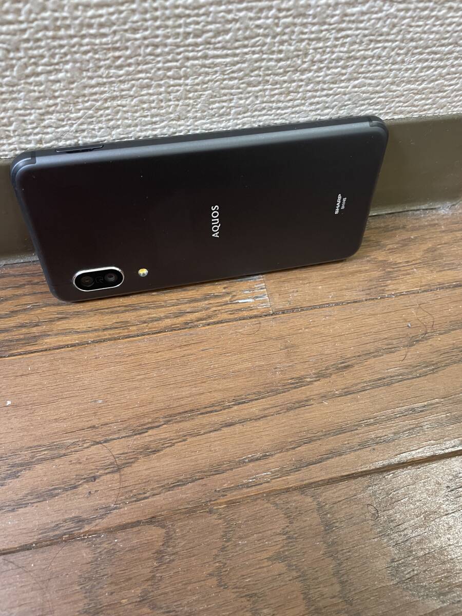 AQUOS sense3 SHV45 ブラック au SIMフリー No81の画像8