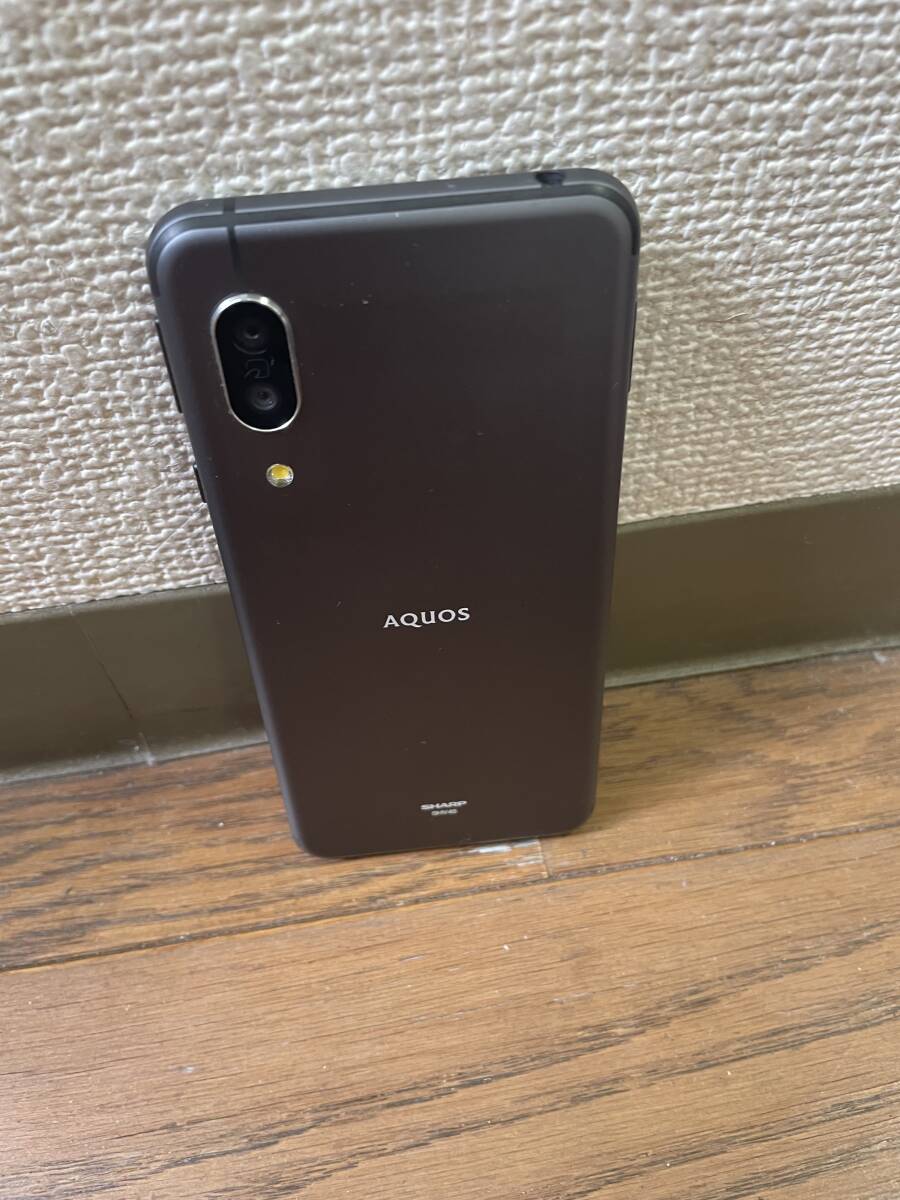 AQUOS sense3 SHV45 ブラック au SIMフリー　No89_画像7