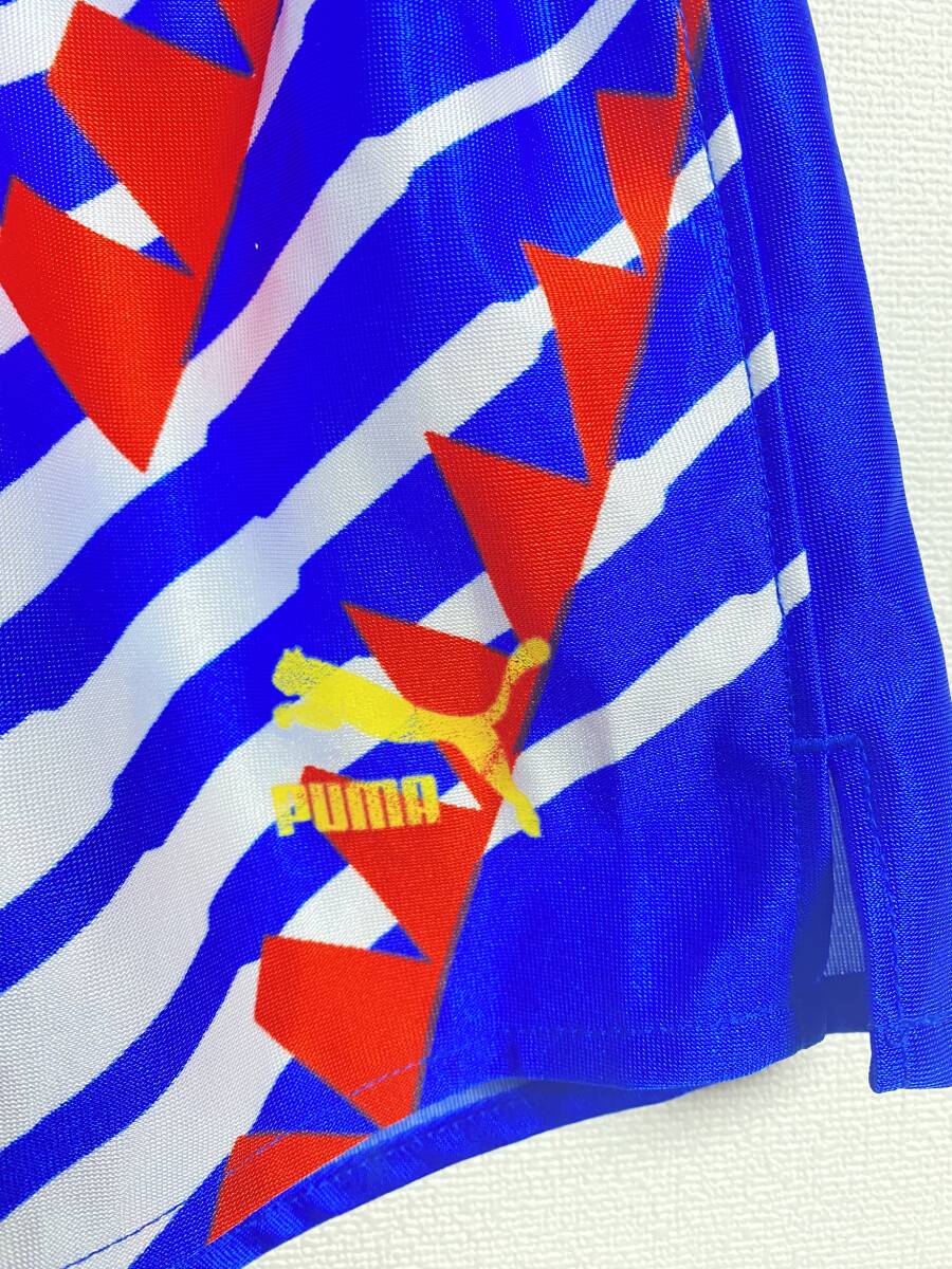 A5/36★極美品★レア★1993 アメリカW杯最終予選★ドーハの悲劇★プーマ Puma 日本代表カラー JAPAN サッカーパンツ 正規品 PXG-JP-1P☆M_画像2