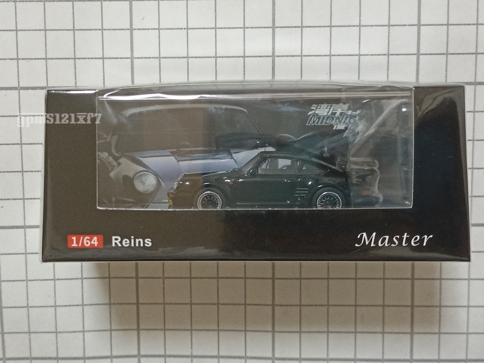 1/64 Master porsche 930 turbo Blackbird 湾岸ミッドナイト_実際の商品画像です。