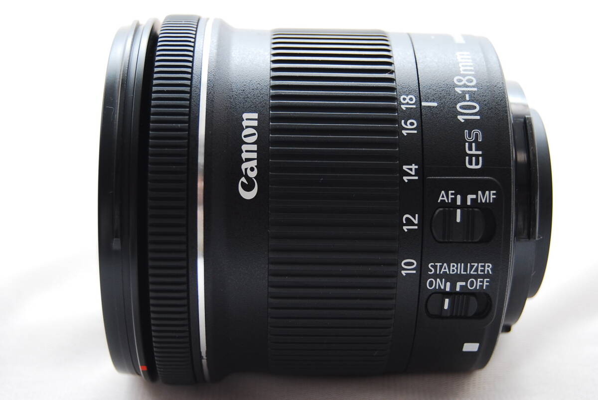 ★極上美品　Canon EF-S10-18mm F4.5-5.6 IS STM　超広角ズームレンズ★_画像3