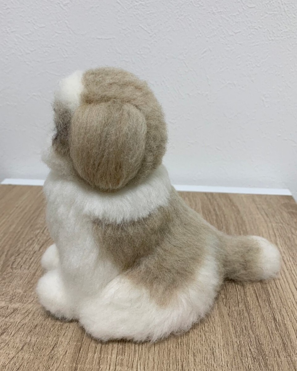 ☆羊毛フェルト☆ シーズー 犬 ハンドメイドの画像2