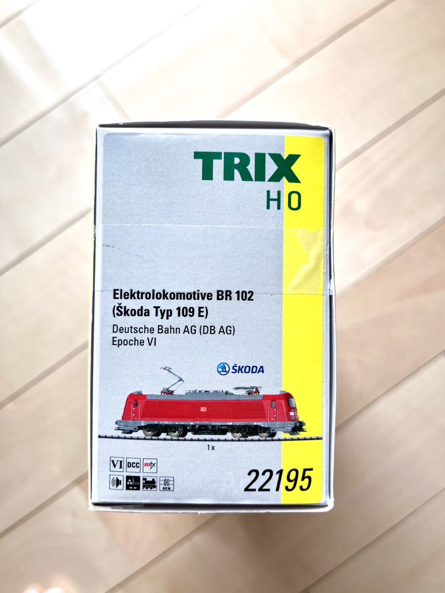TRIX トリックス 22195 ドイツ国鉄 DB BR102 シュコダSkoda109E DCCサウンド付_画像5