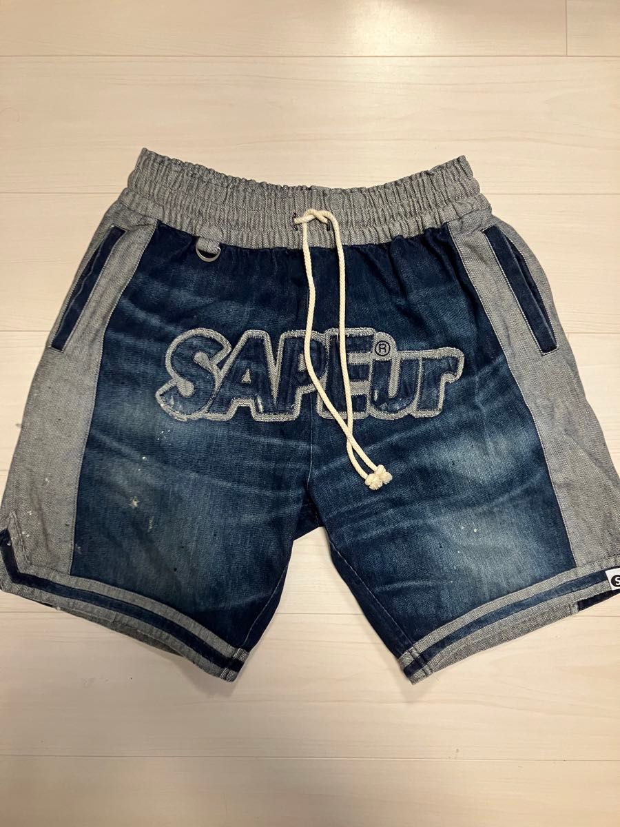 SAPEur DENIM VINTAGE BASKET SHORTSサプール　ショートパンツ　デニムビンテージ　ハーパン