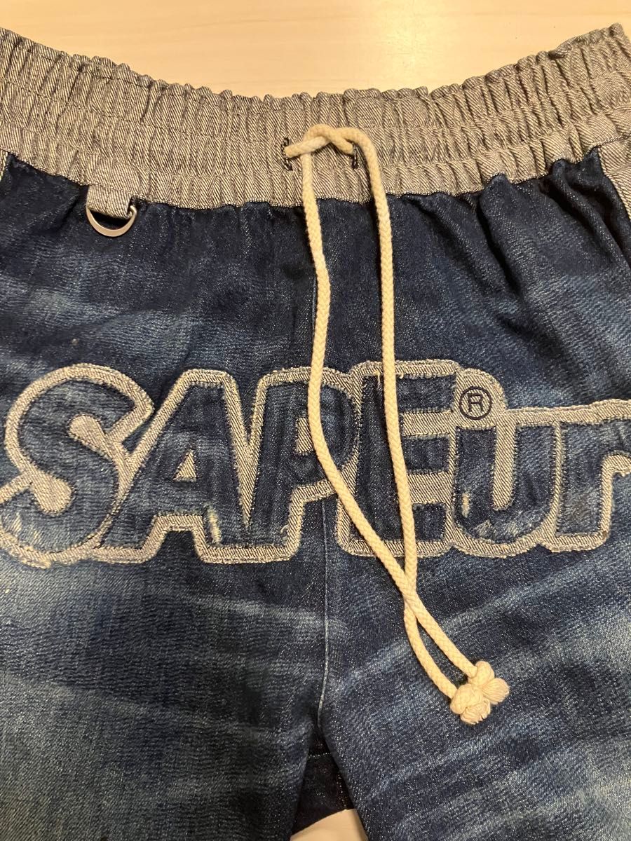 SAPEur DENIM VINTAGE BASKET SHORTSサプール　ショートパンツ　デニムビンテージ　ハーパン