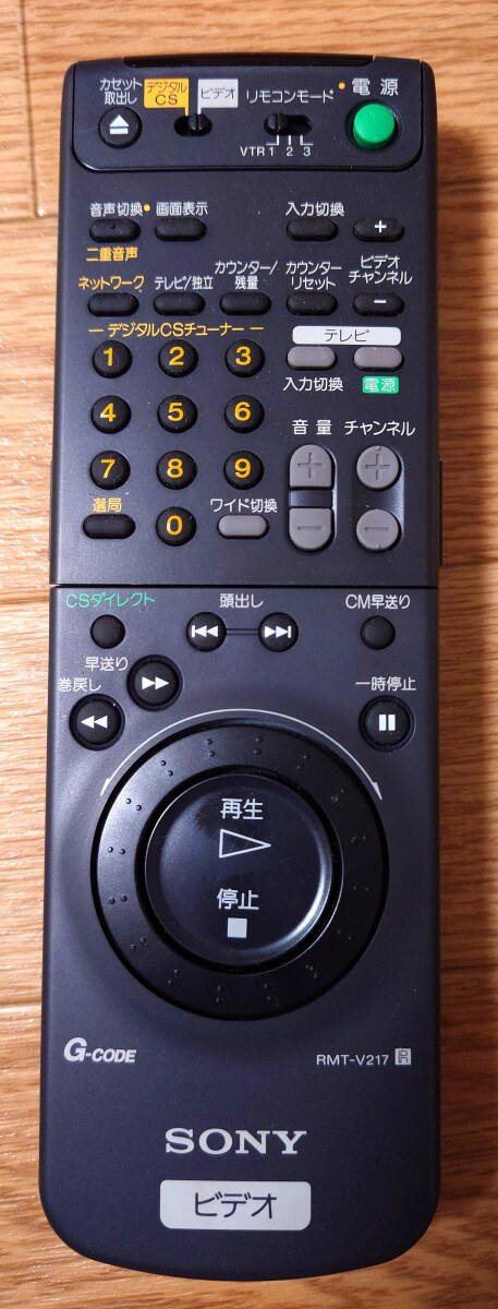 【ジャンク品】 SONY ソニー ビデオカセットレコーダー SLV-RX9 動作確認済_画像7