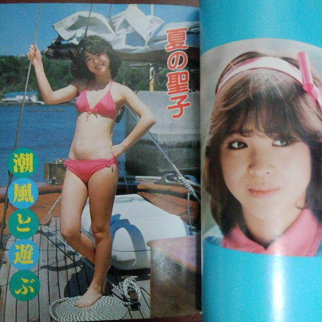 ★松田聖子大百科★綴じ込みピンナップ付き★1981年★桜田淳子 黒柳徹子 三浦徳子 小田裕一郎_画像1