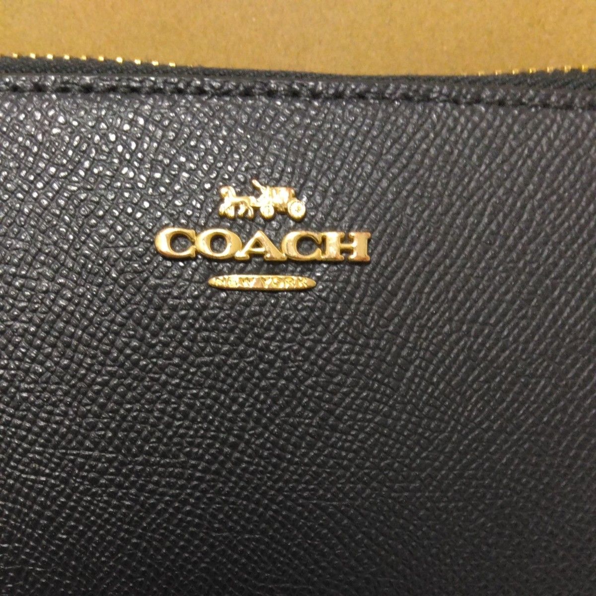 美品　COACH ラウンドファスナー 長財布