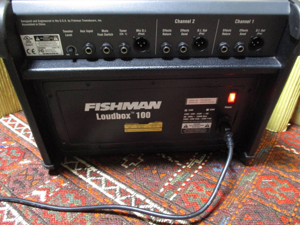  name machine!FISHMAN LOUDBOX 100 ( superior article )