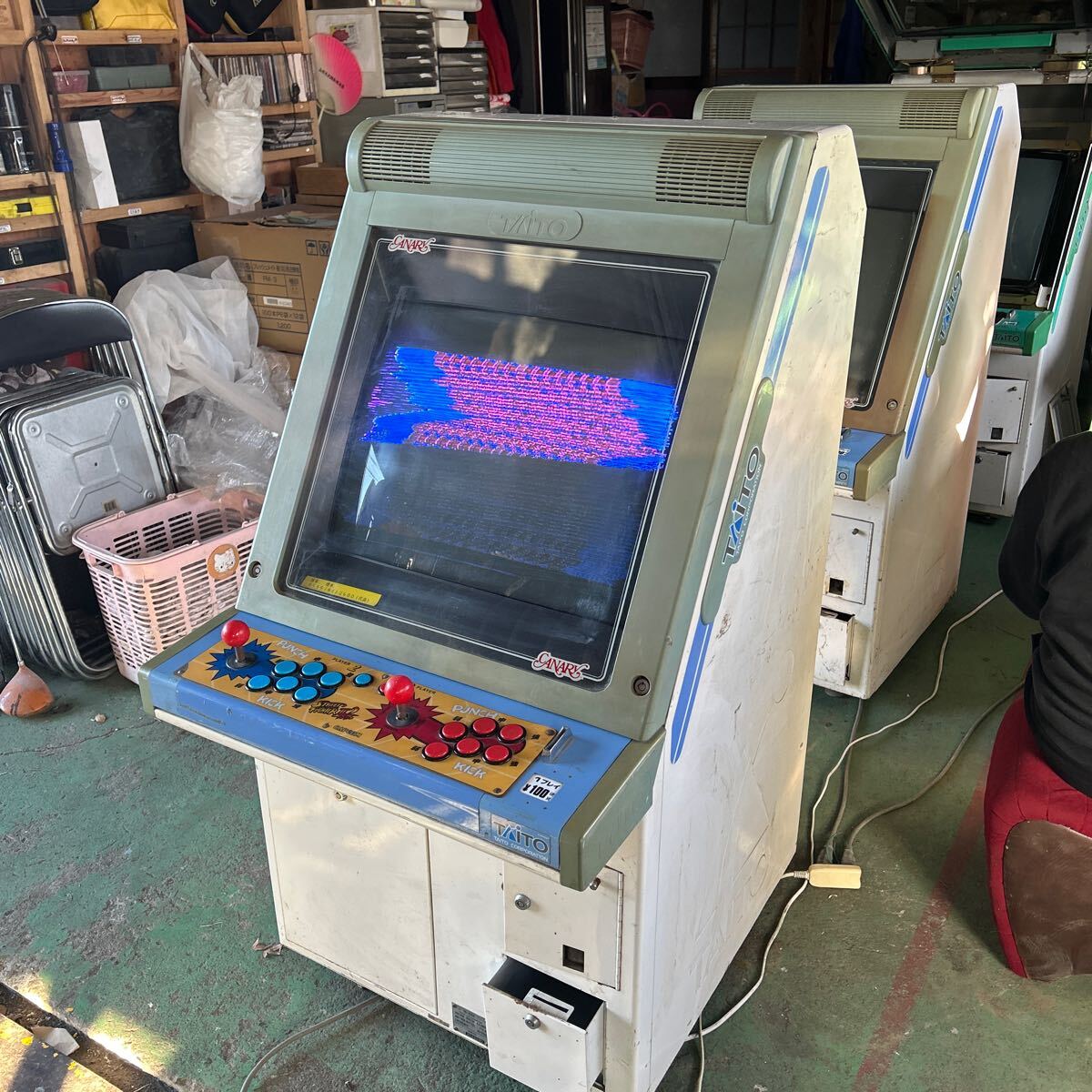 アーケードゲーム機 ＴＡｉＴＯ　　ストリートファイター２_画像2