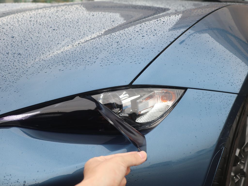 Tint+ repeated use is possible Roadster ND5RC/NDERC head light smoke film 