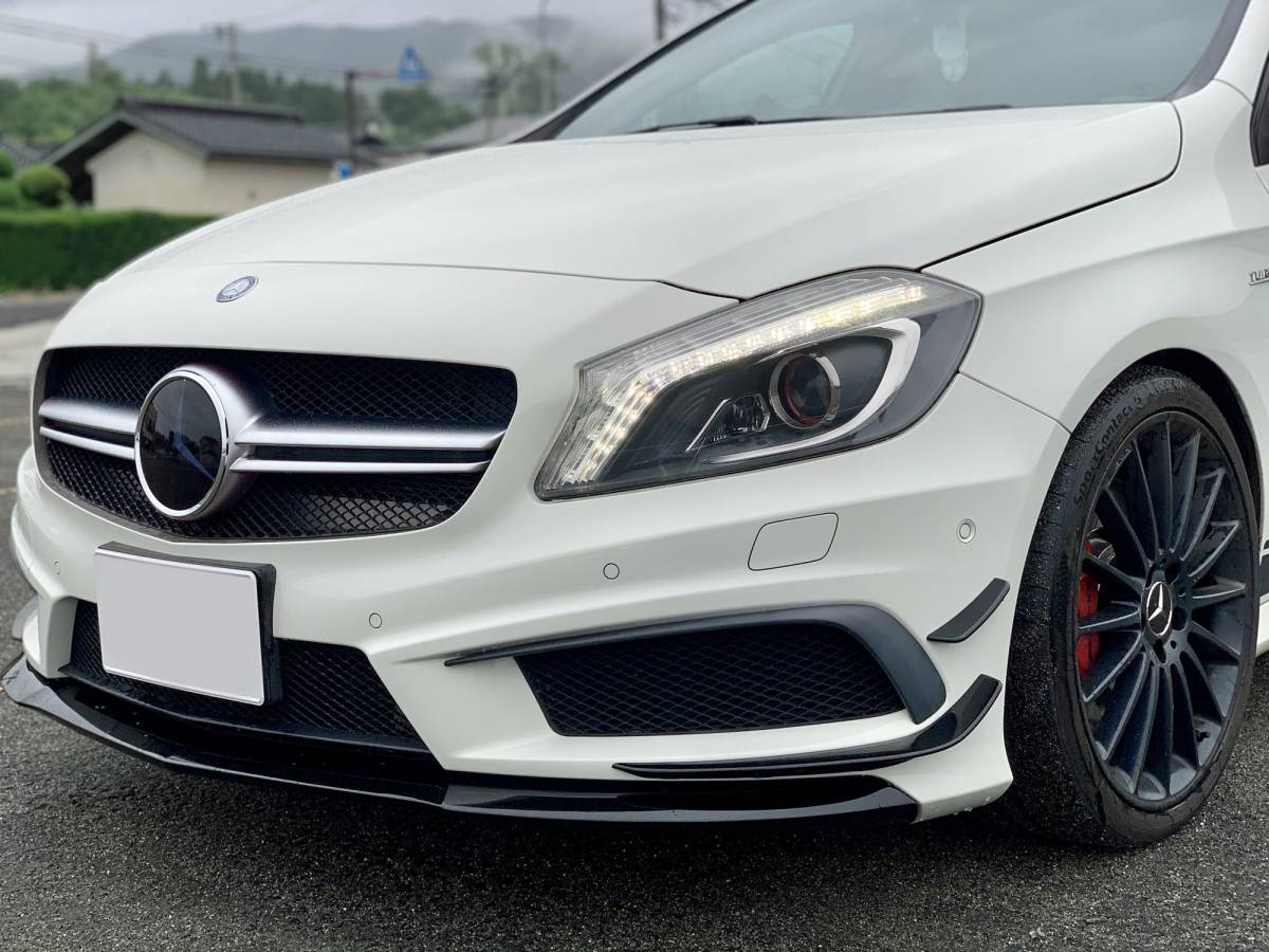 Tint+ разрезанный . эмблема тонировочная пленка ( затонированный 20%) Benz A Class W176 A180/A250/A45 ограничитель максимальной скорости плюс оборудованный автомобиль специальный 