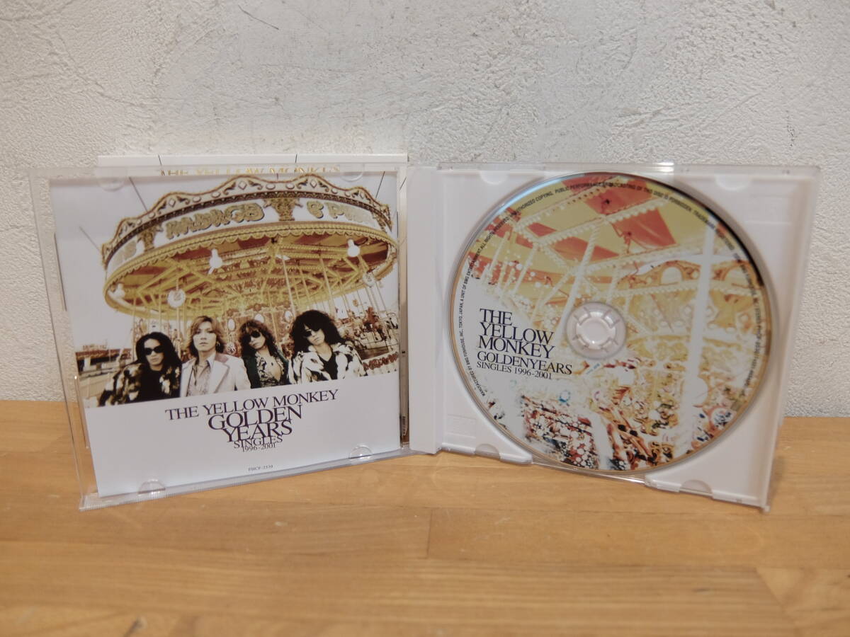 CD THE YELLOW MONKEY(ザ・イエロー・モンキー) ベスト「GOLDEN YEARS SINGLES 1996-2001」 FHCF-2530 中古_画像4