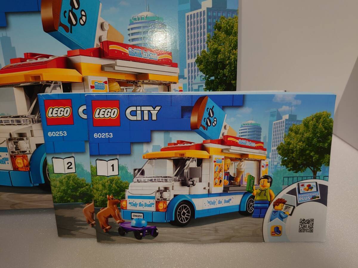 送料込み!! LEGO 60253 アイスクリームワゴン 一部欠品、予備部品なし