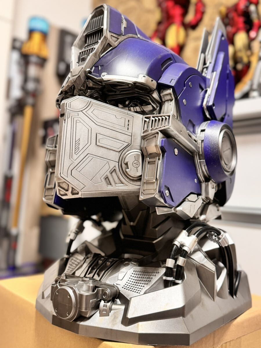 Yahoo!オークション - オプティマスプライム ヘルメット マスク Yahoo!オークション - オプティマスプライム ヘルメット マスク