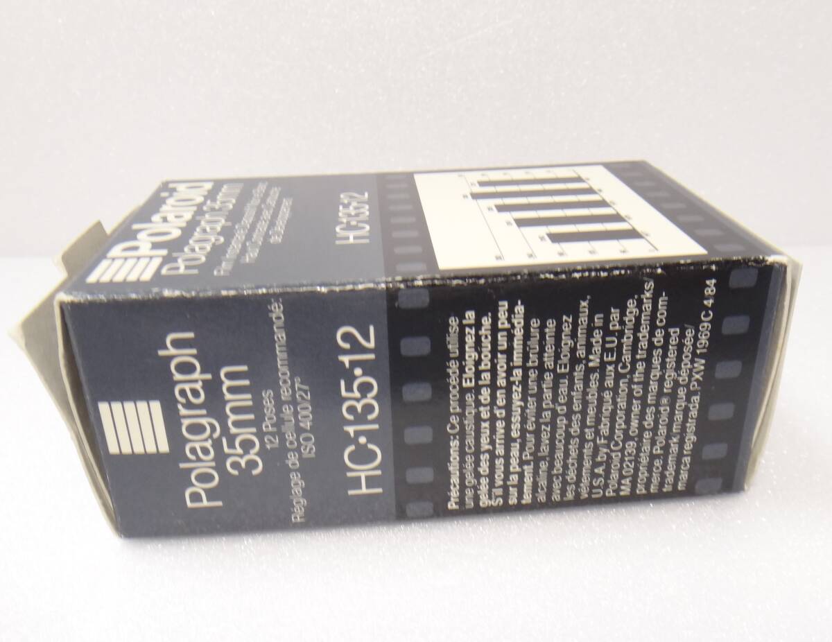 白黒（モノクロ）ハイコントラスト、インスタントスライドフィルム polaroid polagraph 35mm HC 135 12 ポラロイド フイルム 現状販売_画像9