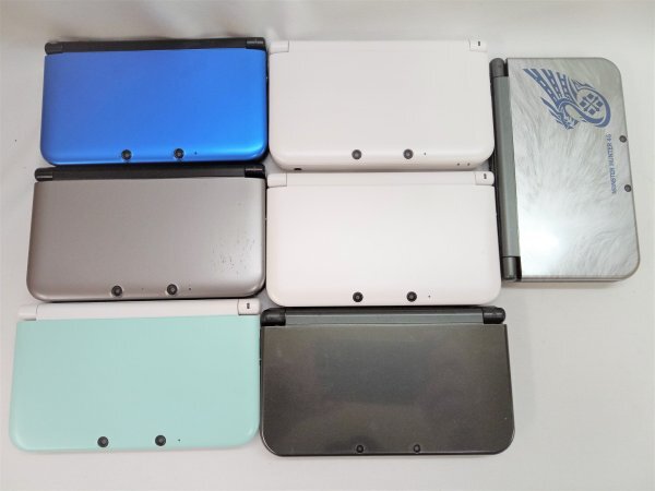 【1円スタート】ジャンク ニンテンドー new3DSLL 2台 3DSLL 5台 Nintendo まとめ 大量 セット 24051201_画像1