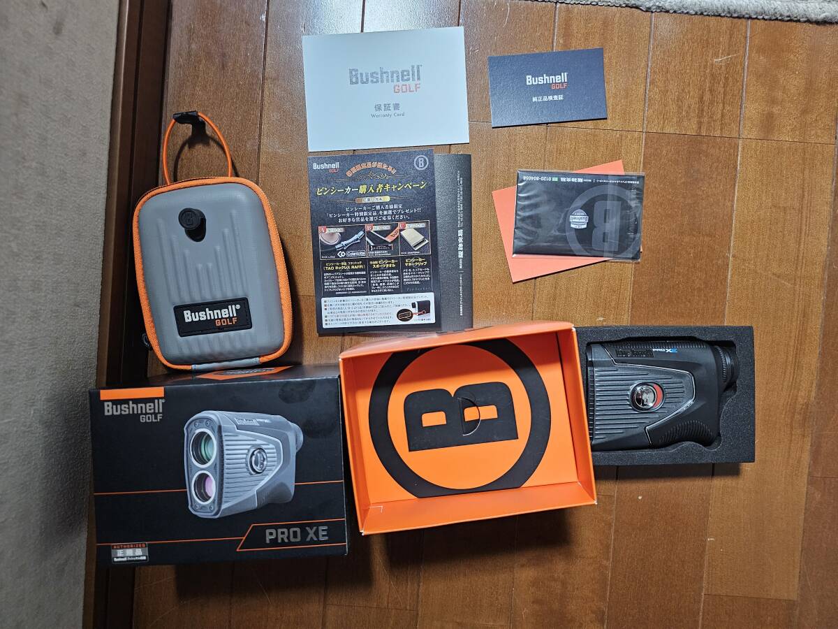 Bushnell PRO XE レーザー計測器の画像1